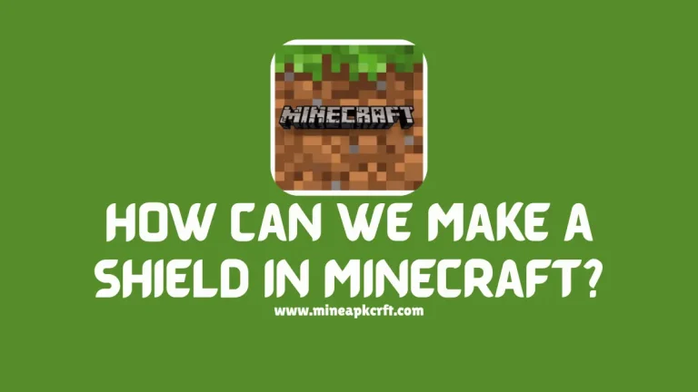 Make a Shield in Minecraft